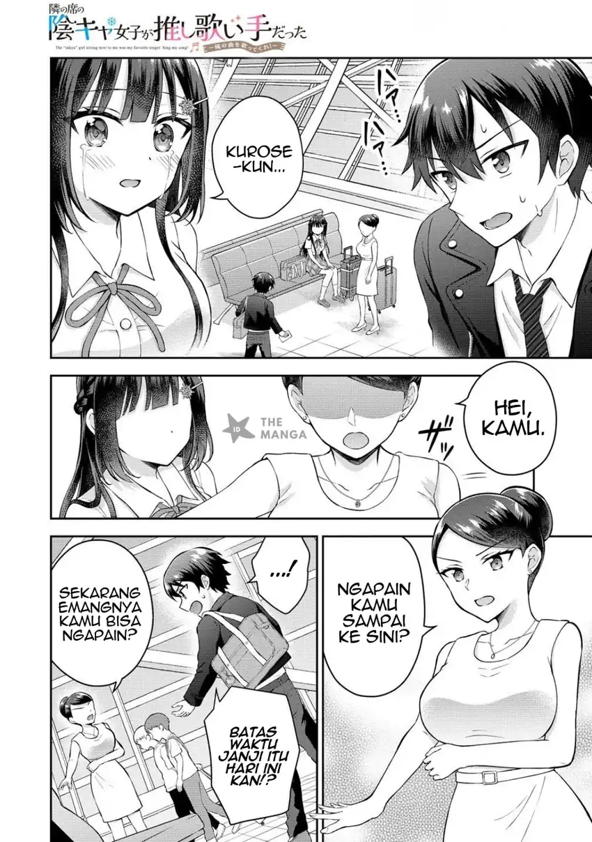 Manga Tonari no Seki no Inkya Joshi ga Oshi Utaite Datta – Ore no Kyoku wo Uttatekure! Chapter 16 gambar 2