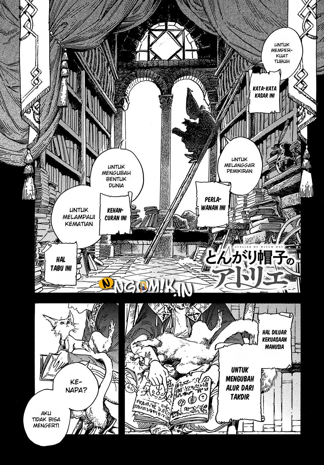 Manga Tongari Boushi no Atelier Chapter 28 gambar 2