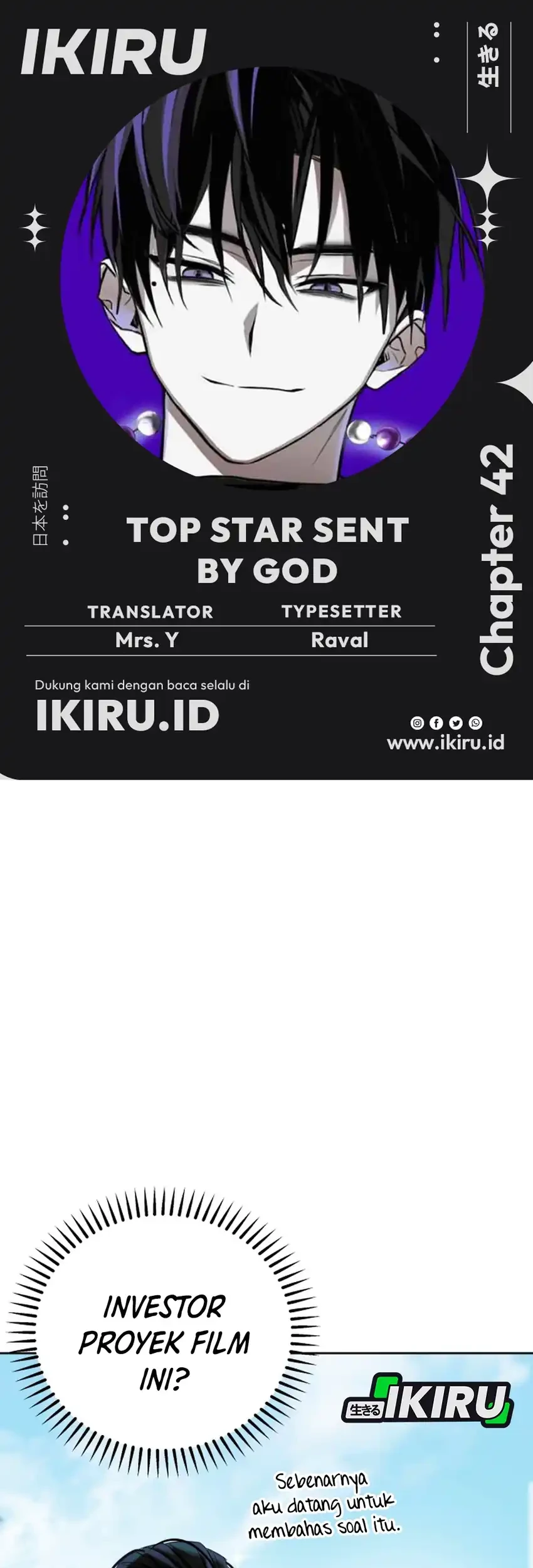 Komik Top Star Sent by God Chapter 42 gambar 1