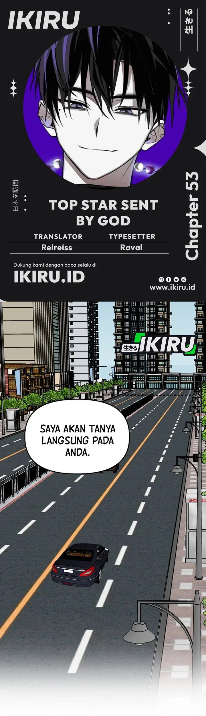 Komik Top Star Sent by God Chapter 53 gambar 1