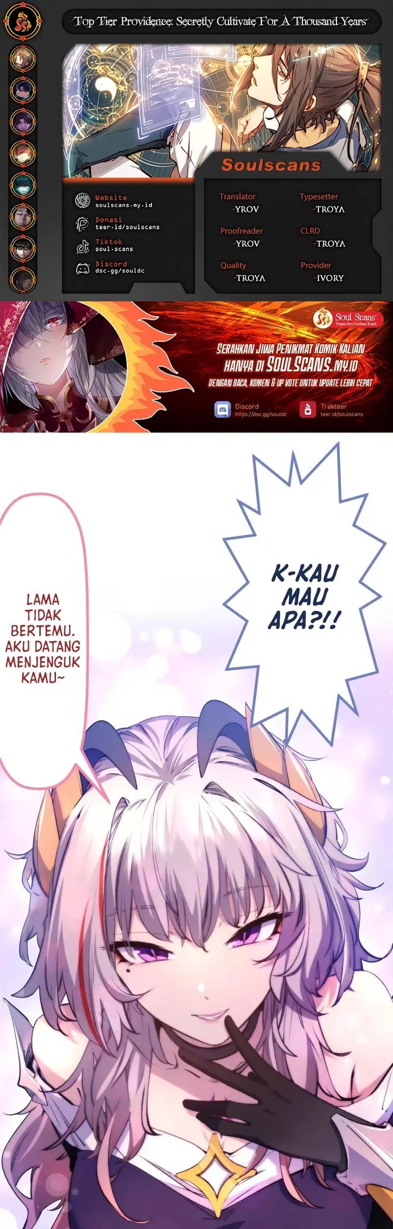 Komik Top Tier Providence: Secretly Cultivate for a Thousand Years Chapter 225 gambar 1
