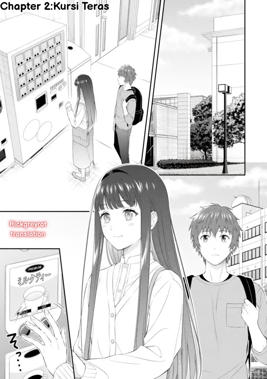 Komik Toumei na Yoru ni Kakeru-kun to, Me ni Mienai Koi wo Shita. Chapter 2 gambar 1