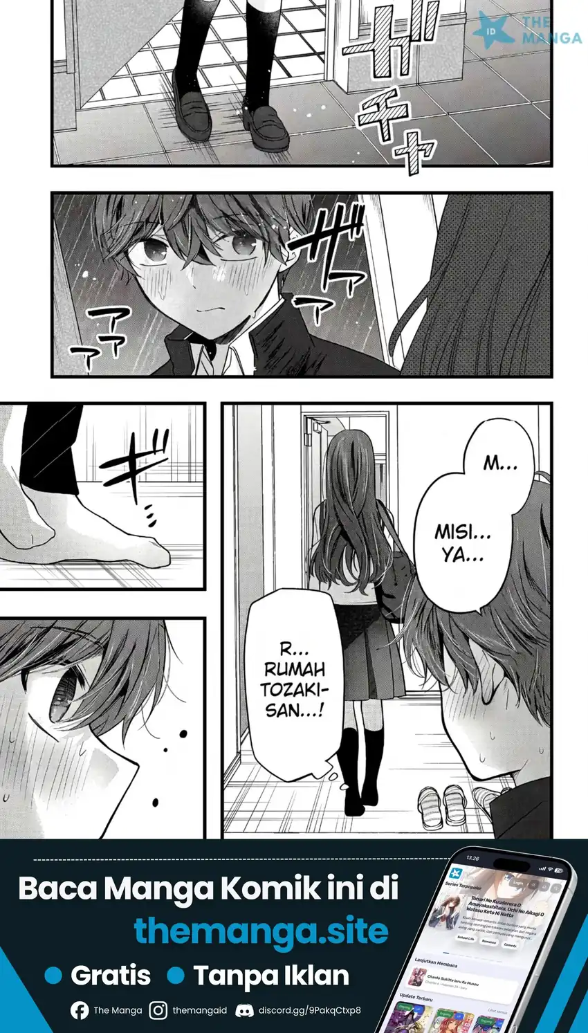 Manga Tozaki-san wa Boku ni Dake Tsumetai Chapter 16 gambar 2