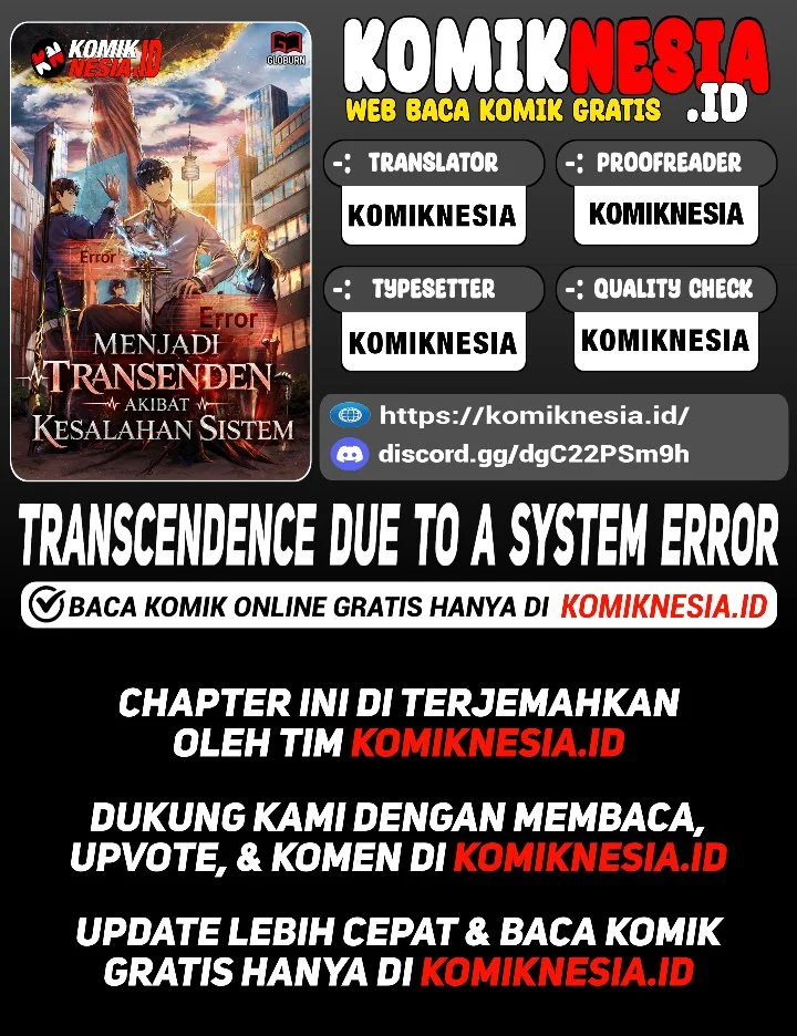 Komik Transcendence Due To A System Error Chapter 3 gambar 1