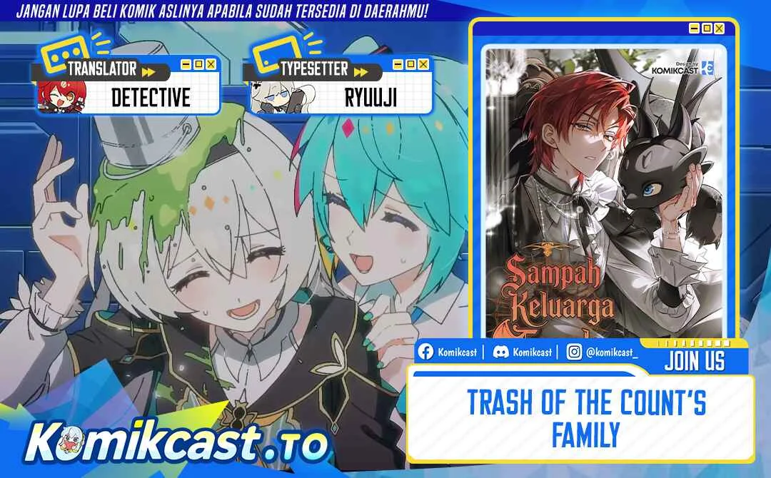 Komik Trash of the Count’s Family Chapter 179 gambar 1