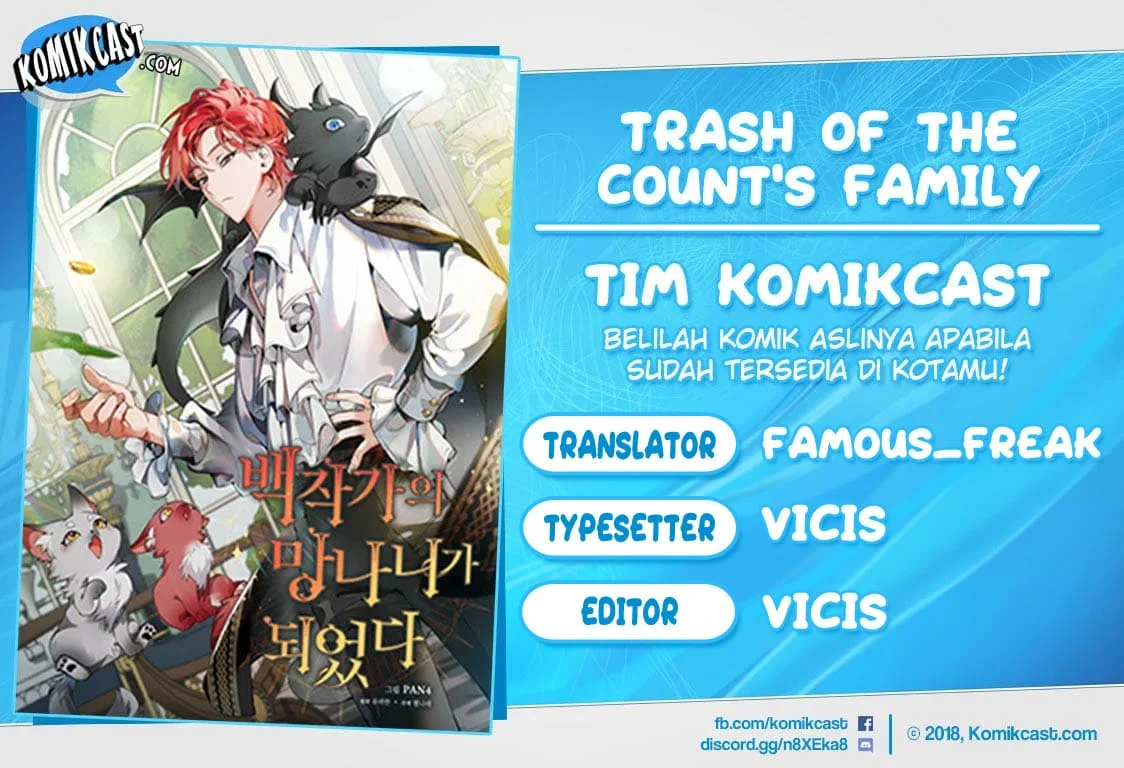 Komik Trash of the Count’s Family Chapter 22 gambar 1