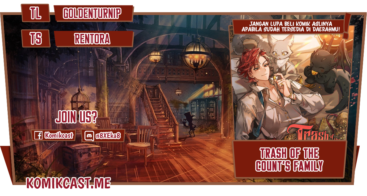 Komik Trash of the Count’s Family Chapter 82 gambar 1