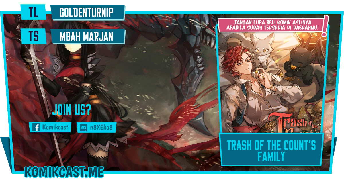 Komik Trash of the Count’s Family Chapter 84 gambar 1