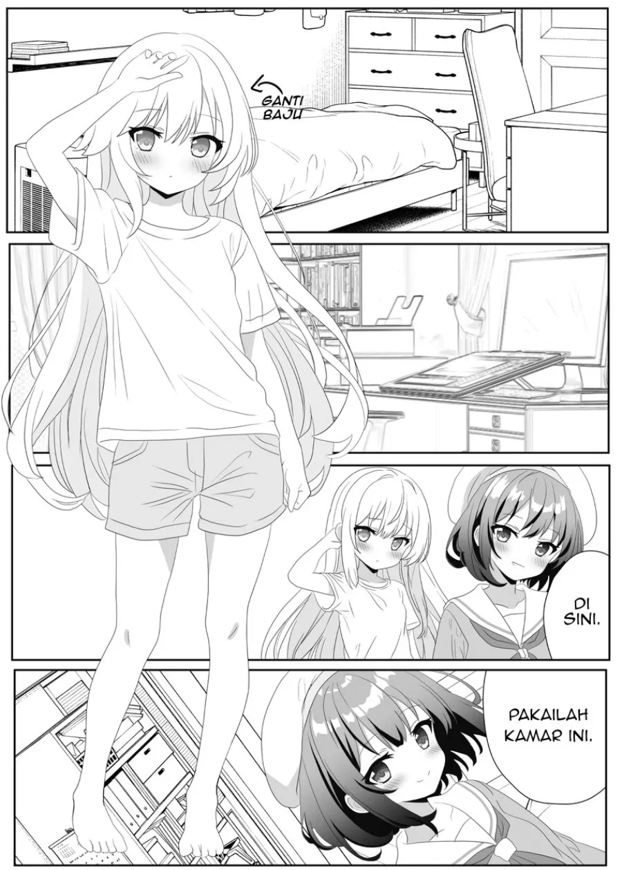 Komik TS Aruka-chan to Kinin Shimai no Nichijou Chapter 3 gambar 1
