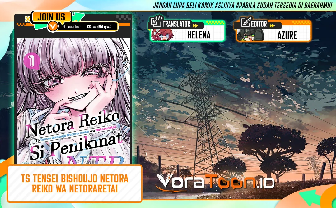 Komik TS Tensei Bishoujo Neatora Reiko wa Netoraretai Chapter 8 gambar 1