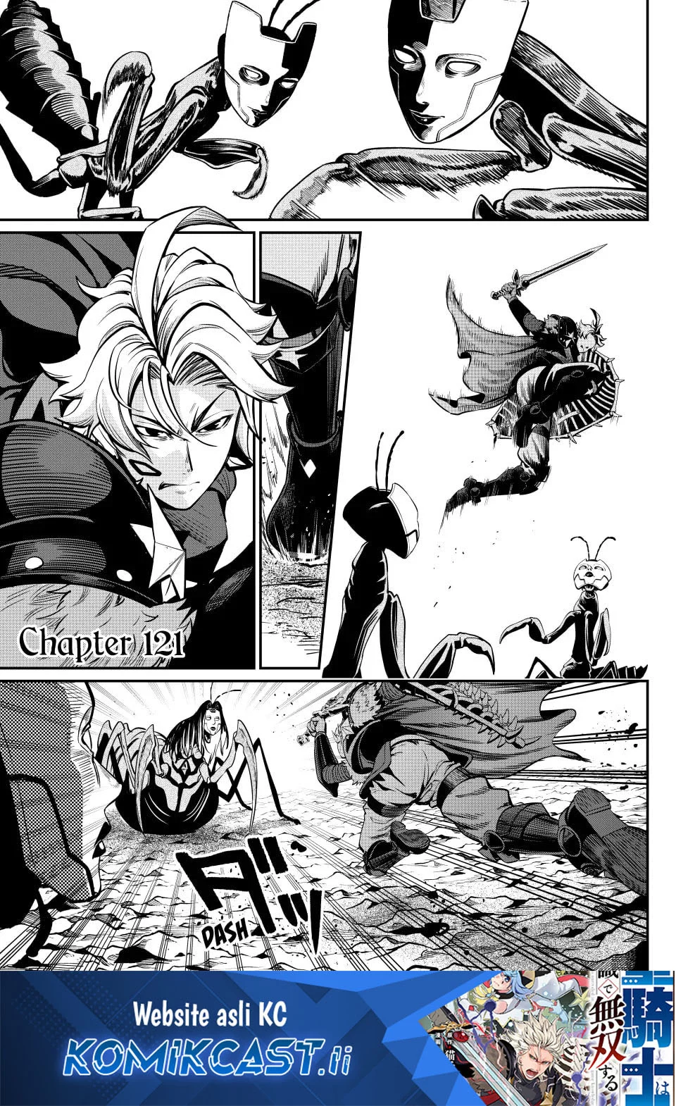 Komik Tsuihou Sareta Tenshou Juu Kishi wa Game Chishiki de Musou Suru Chapter 121 gambar 1