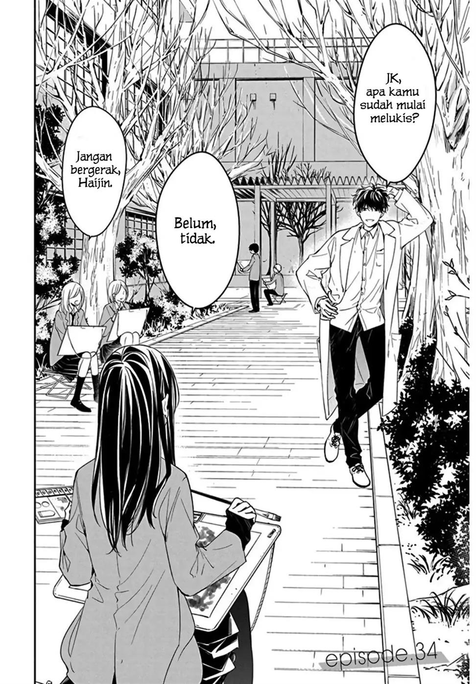 Manga Tsuiraku JK to Haijin Kyoushi Chapter 34 gambar 2