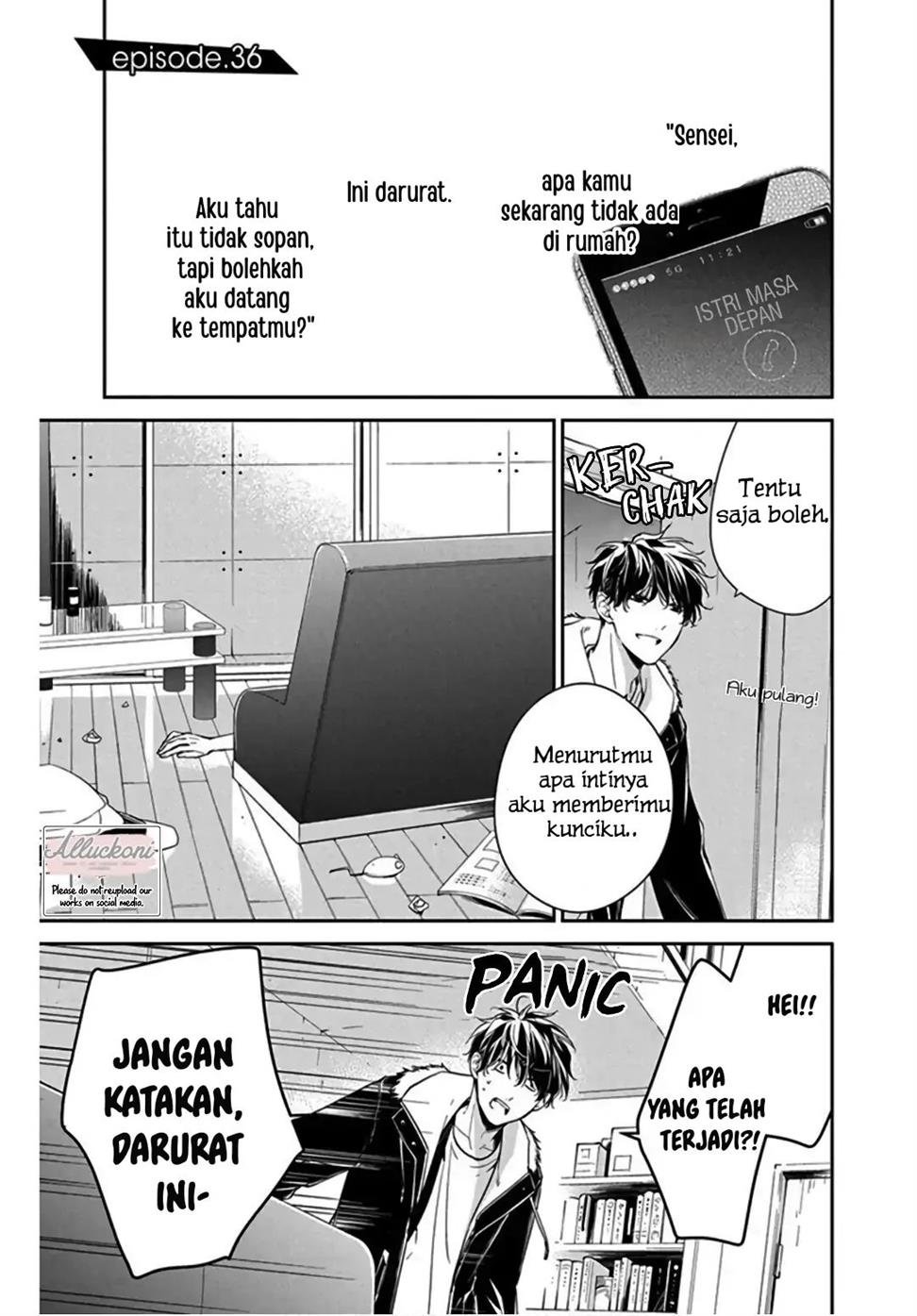 Komik Tsuiraku JK to Haijin Kyoushi Chapter 36 gambar 1