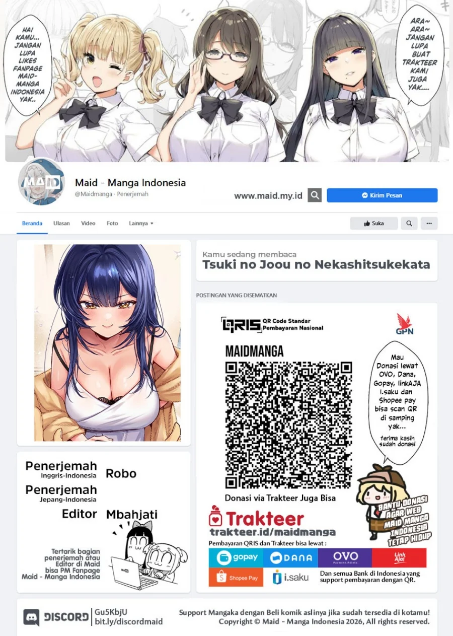 Manga Tsuki no Joou no Nekashitsukekata Chapter 1 gambar 2
