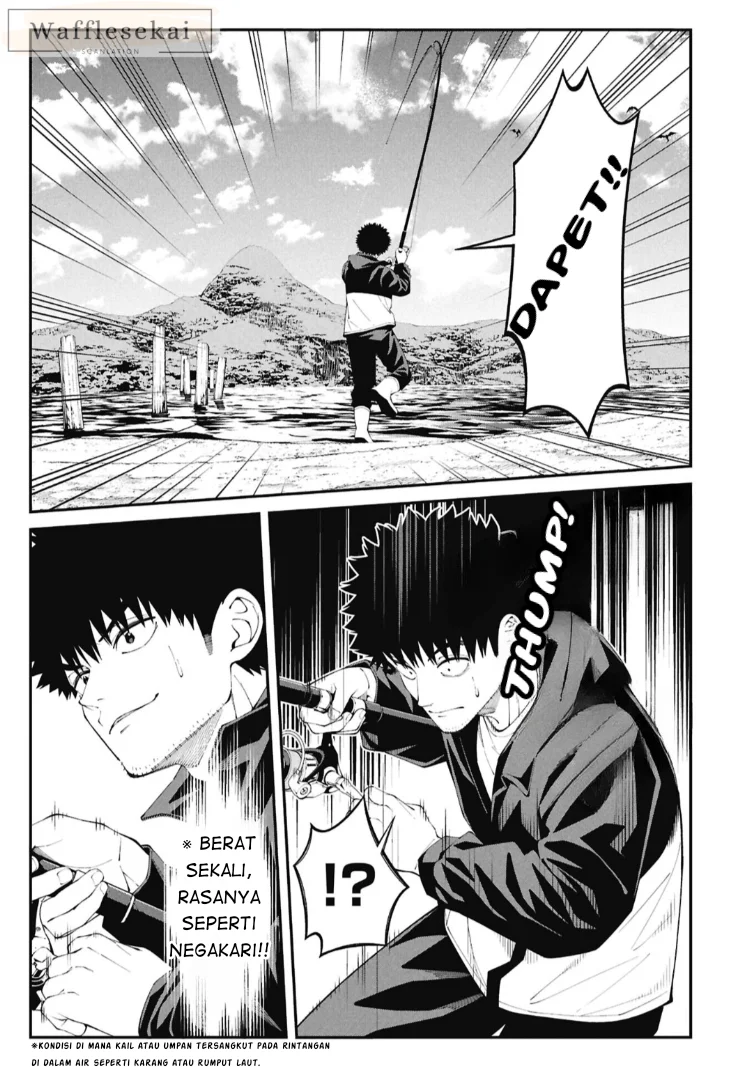 Komik Tsurizao Hitotsu de Isekai Hourou Chapter 3.2 gambar 1