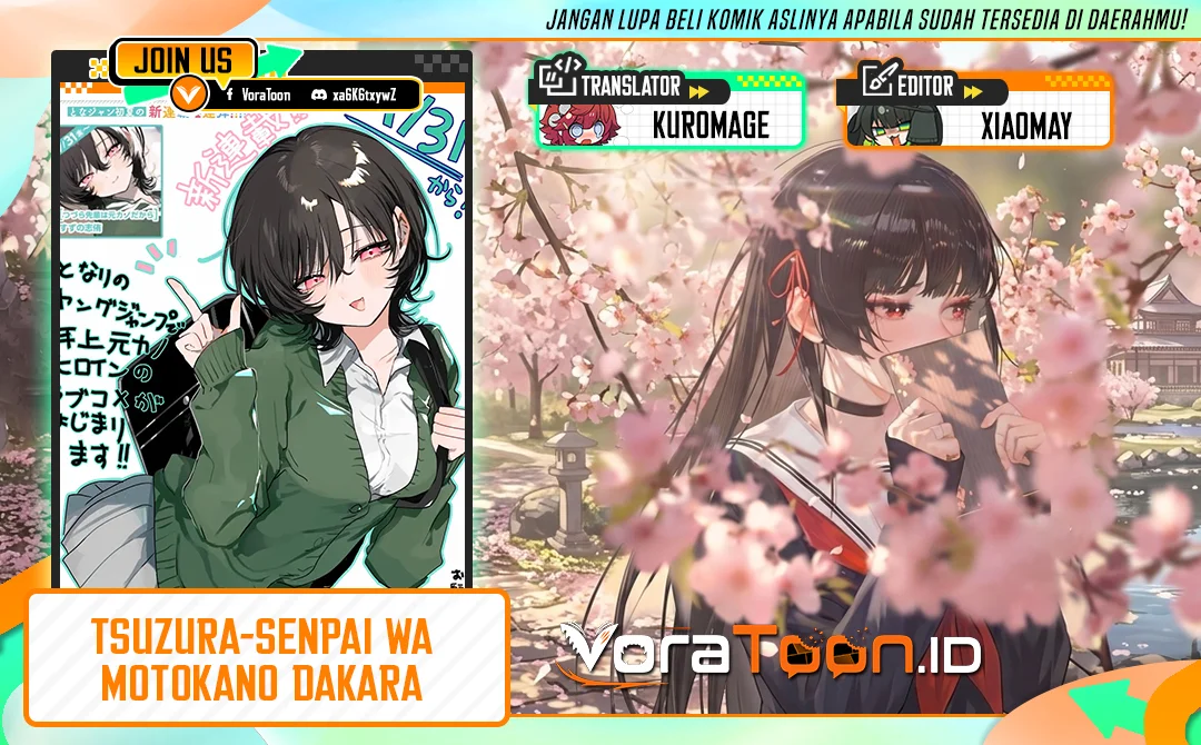Komik Tsuzura-Senpai wa Motokano Dakara Chapter 8 gambar 1