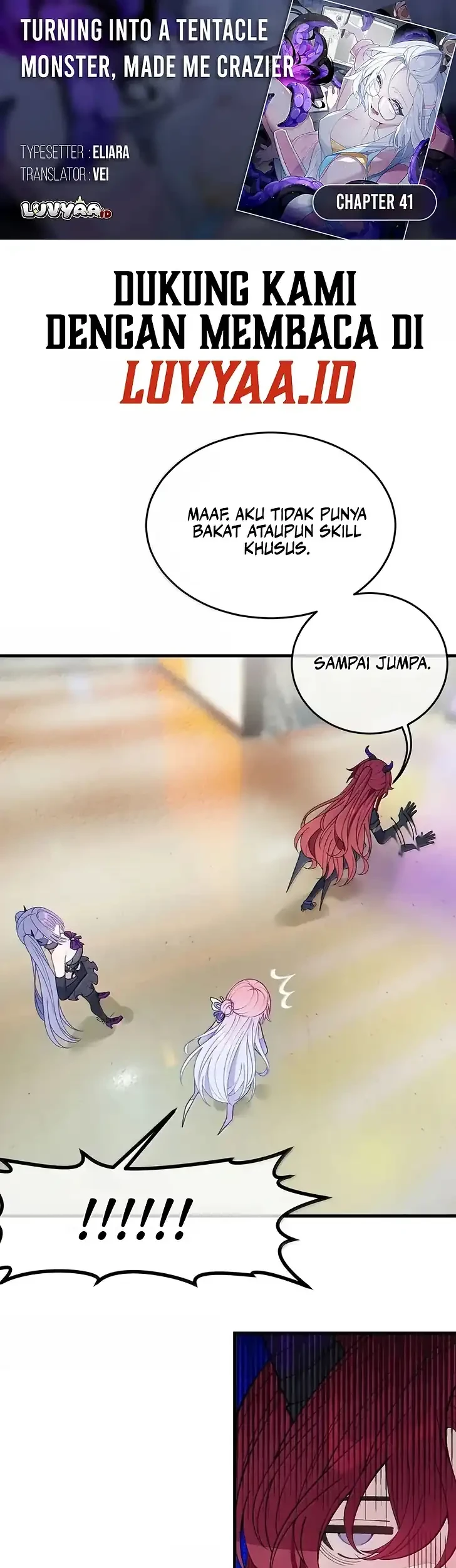 Komik Turning Into A Tentacle Monster, Made Me Crazier Chapter 41 gambar 1