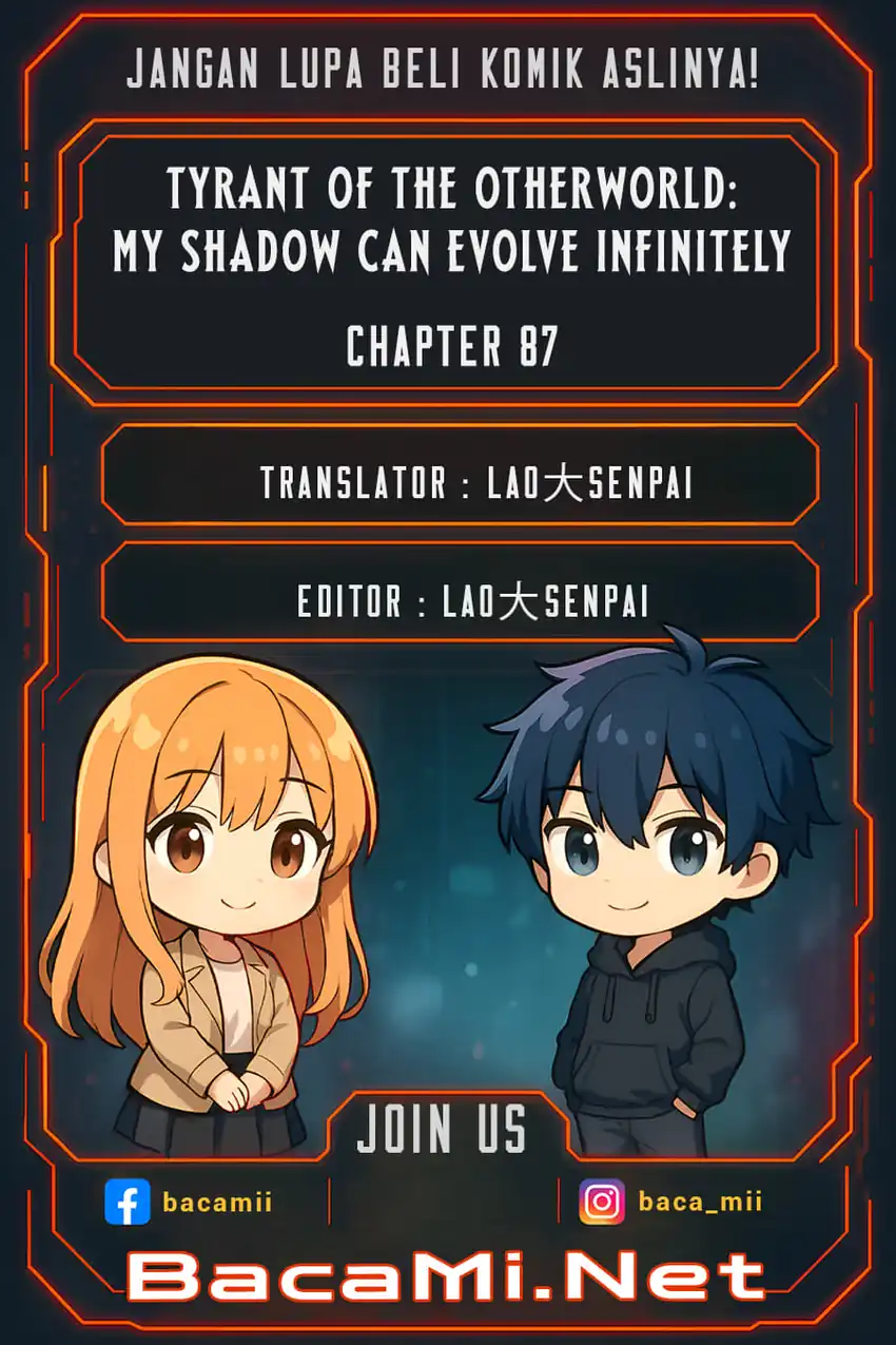 Komik Tyrant of the Otherworld: My Shadow Can Evolve Infinitely Chapter 87 gambar 1