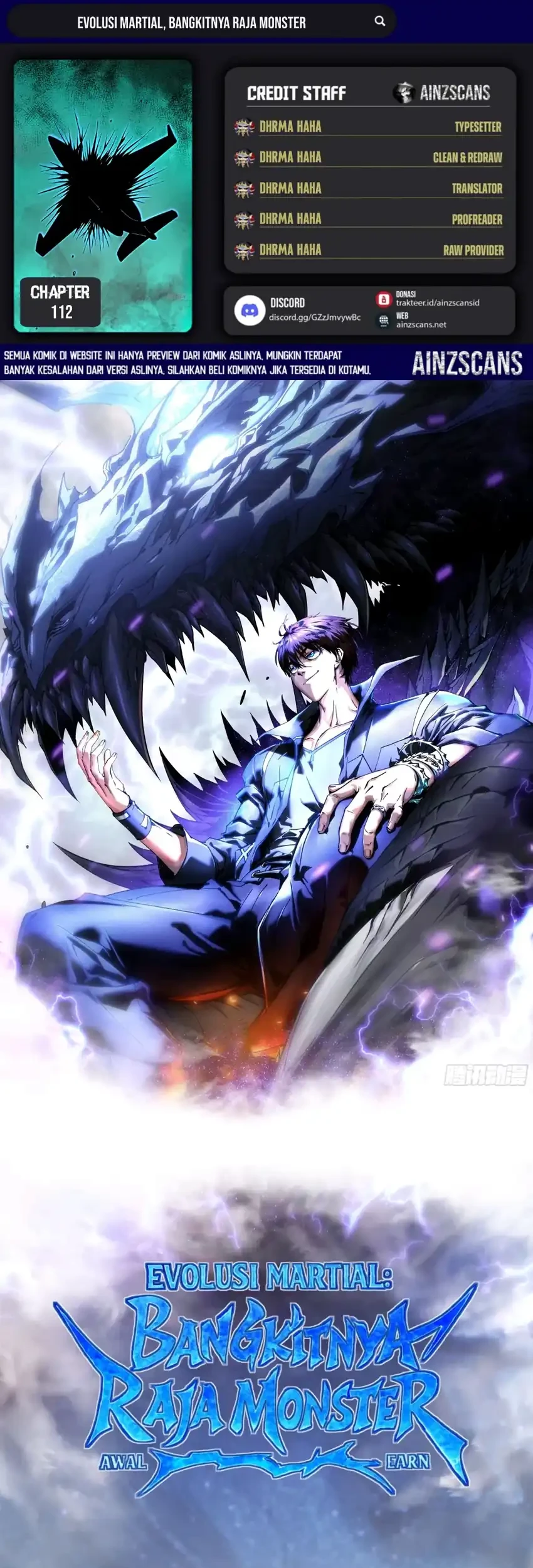 Komik Ultimate Martial Evolution: Begin by Awakening the King of Monsters Chapter 112 gambar 1