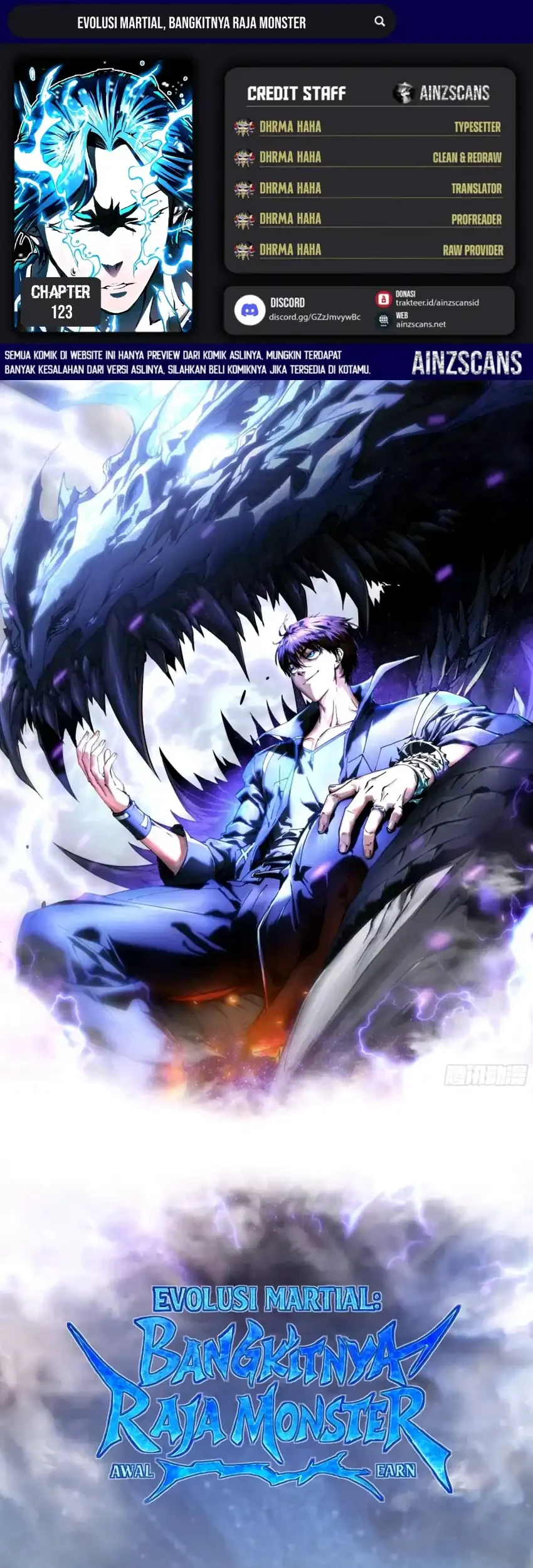Komik Ultimate Martial Evolution: Begin by Awakening the King of Monsters Chapter 123 gambar 1