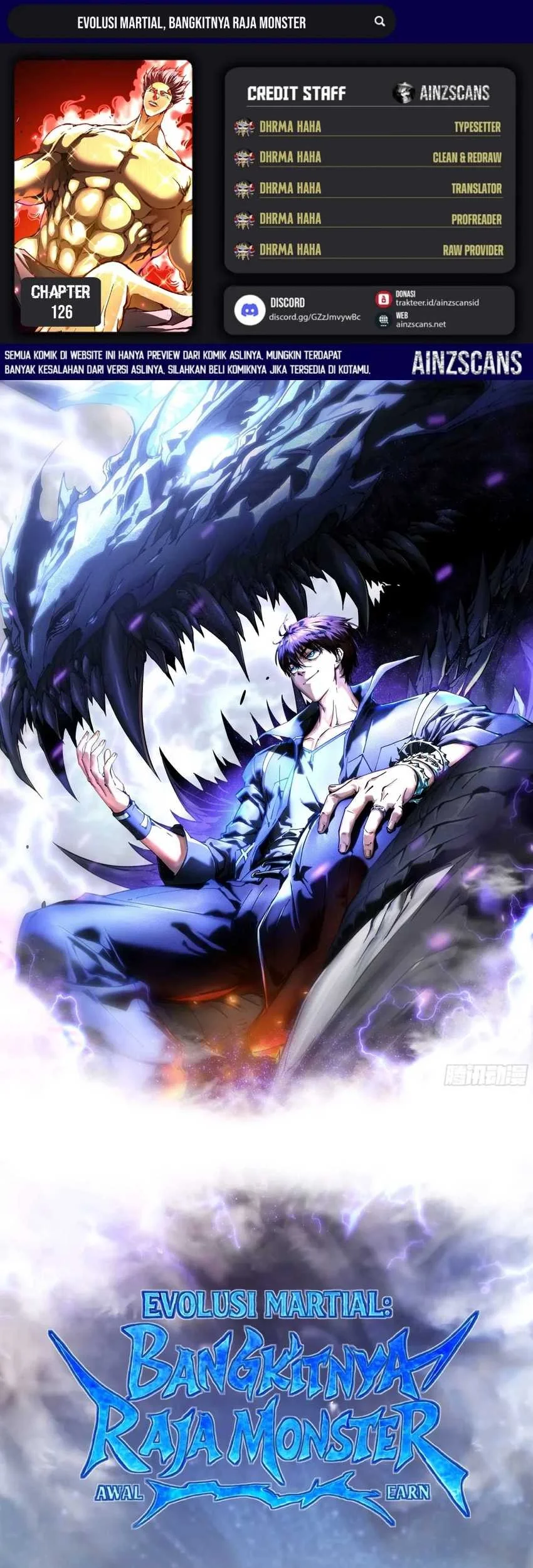 Komik Ultimate Martial Evolution: Begin by Awakening the King of Monsters Chapter 126 gambar 1