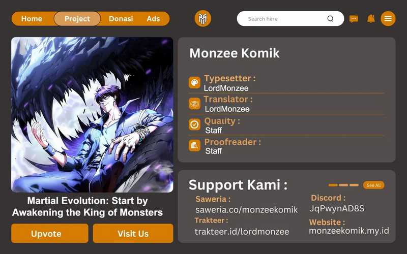 Komik Ultimate Martial Evolution: Begin by Awakening the King of Monsters Chapter 38 gambar 1