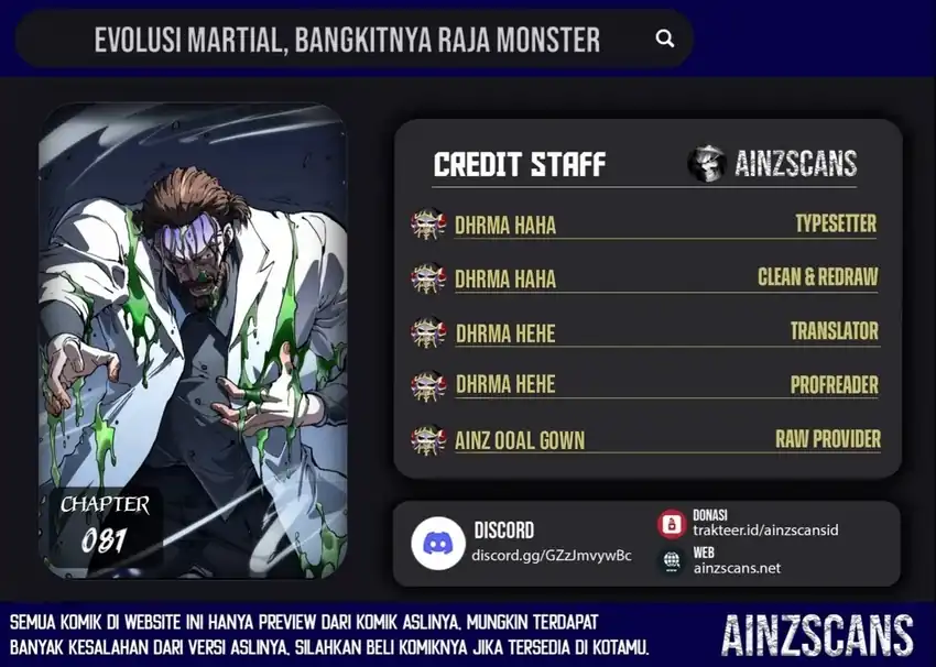 Komik Ultimate Martial Evolution: Begin by Awakening the King of Monsters Chapter 87 gambar 1