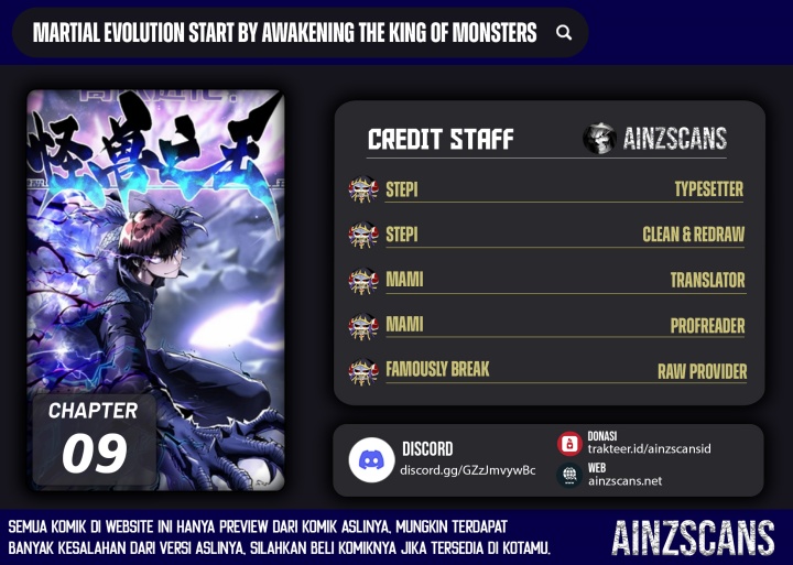 Komik Ultimate Martial Evolution: Begin by Awakening the King of Monsters Chapter 9 gambar 1
