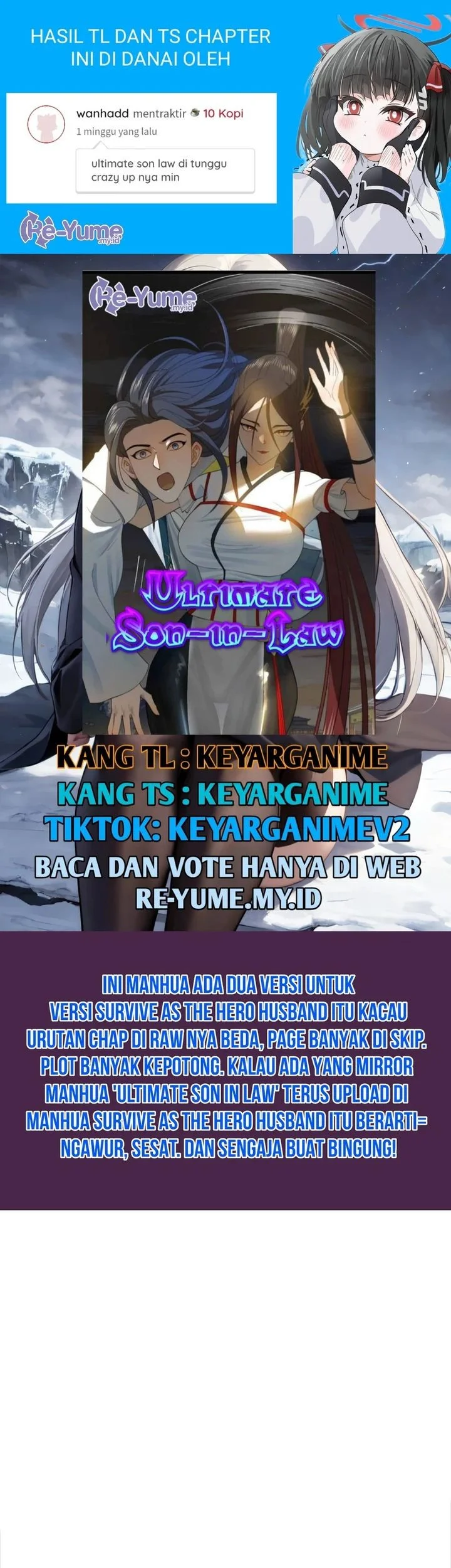 Komik Ultimate Son-in-law Chapter 154 gambar 1