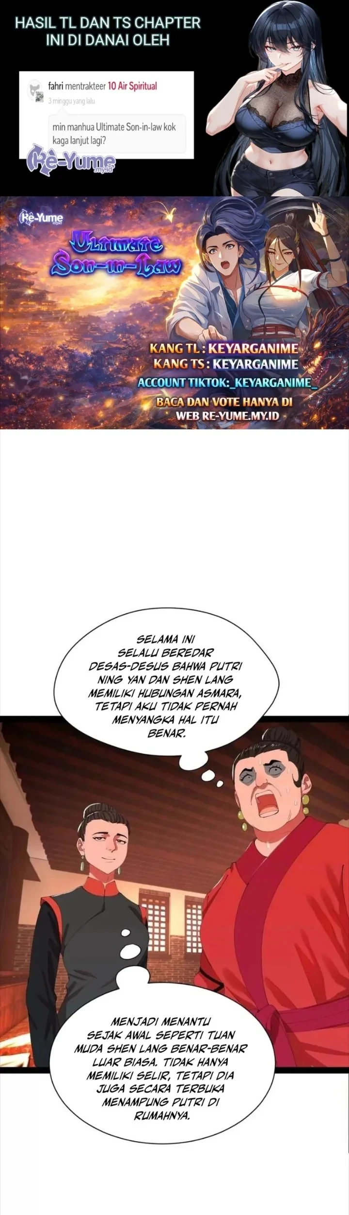 Komik Ultimate Son-in-law Chapter 347 gambar 1