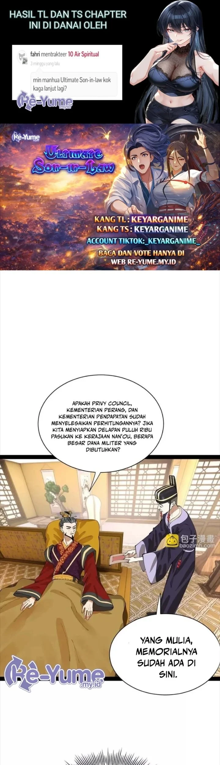 Komik Ultimate Son-in-law Chapter 349 gambar 1