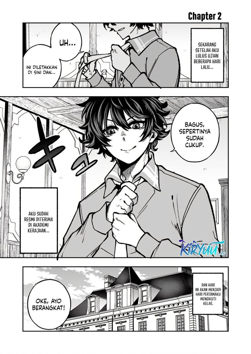 Manga Umarekawatta Kensei, Kenshi ga Reiguu sareru Majutsu Shijou Shugi no Gakuen de Musou suru Chapter 2 gambar 2