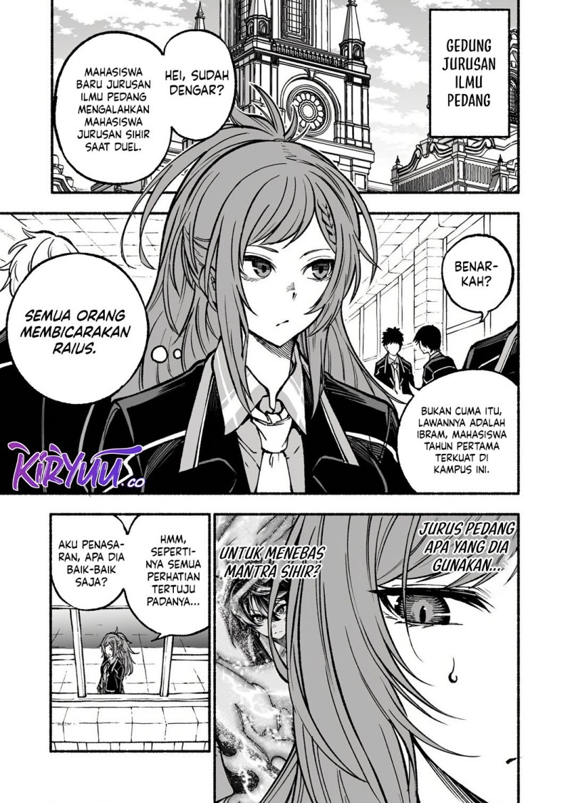 Manga Umarekawatta Kensei, Kenshi ga Reiguu sareru Majutsu Shijou Shugi no Gakuen de Musou suru Chapter 4 gambar 2