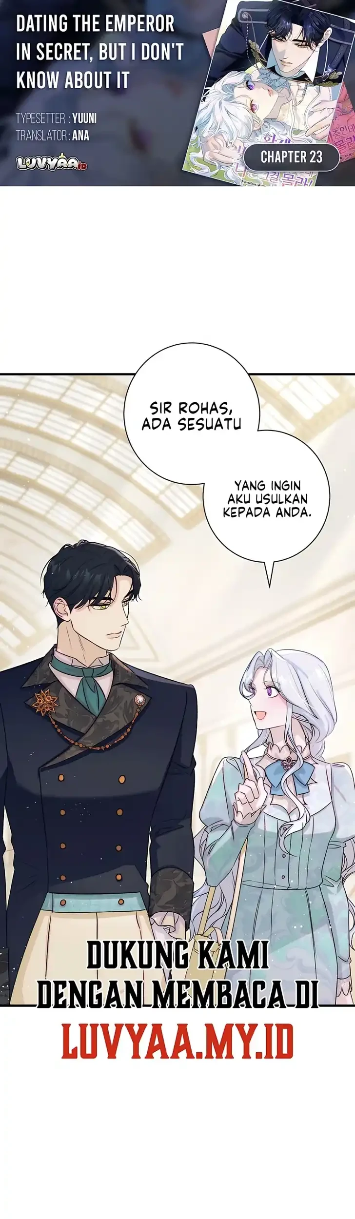 Komik Unbeknownst to Me, I am Secretly Dating the Emperor Chapter 23 gambar 1