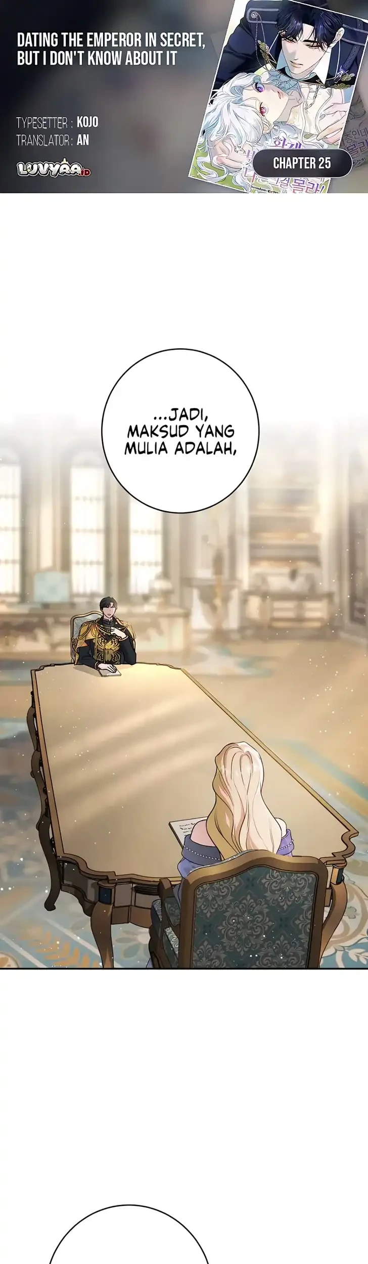 Komik Unbeknownst to Me, I am Secretly Dating the Emperor Chapter 25 gambar 1