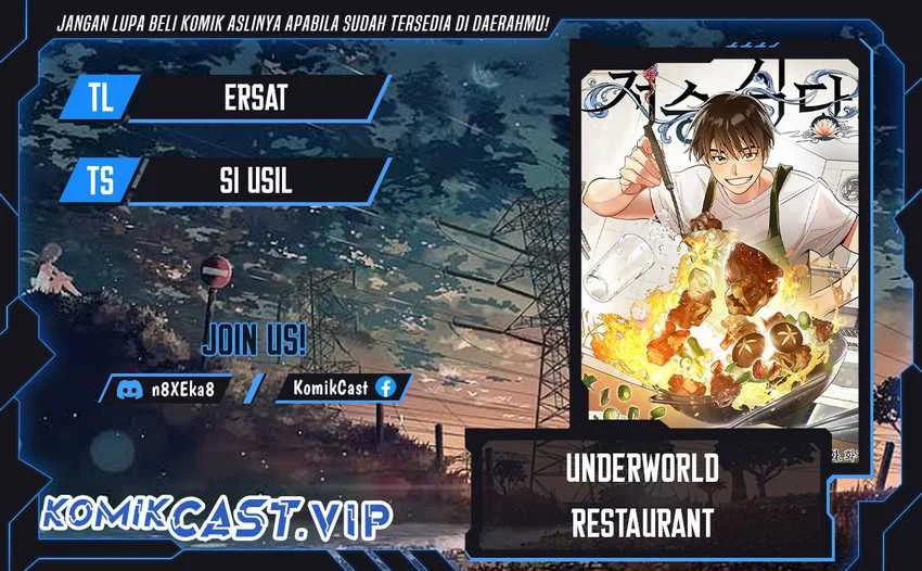 Komik Underworld Restaurant Chapter 34 gambar 1