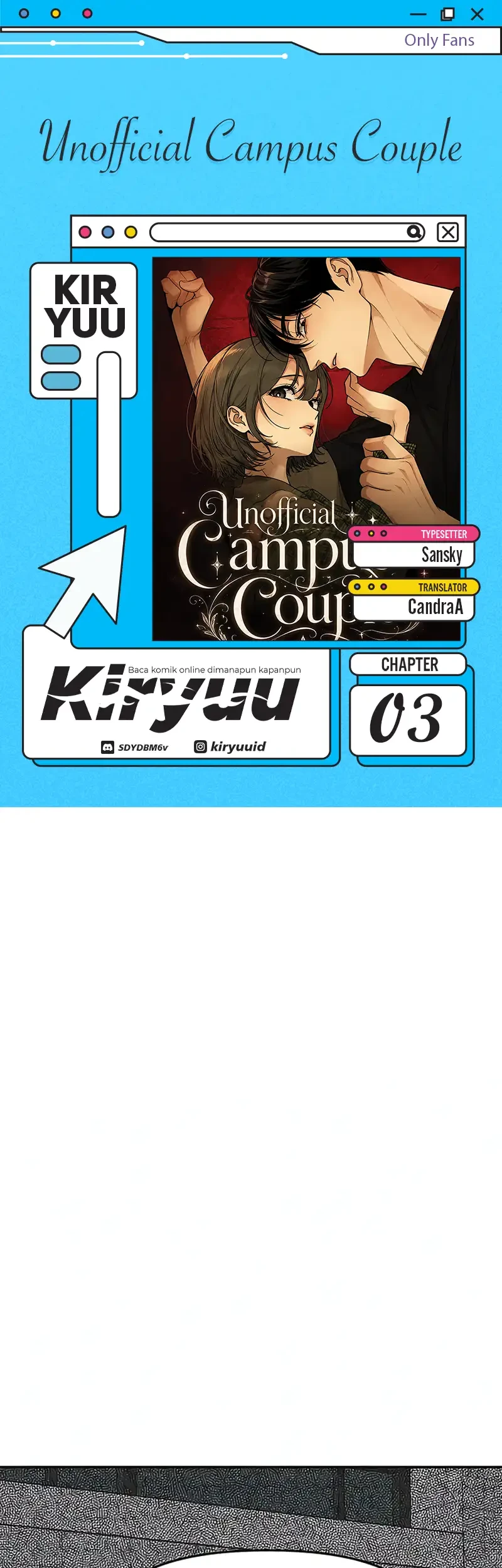 Komik Unofficial Campus Couple Chapter 3 gambar 1