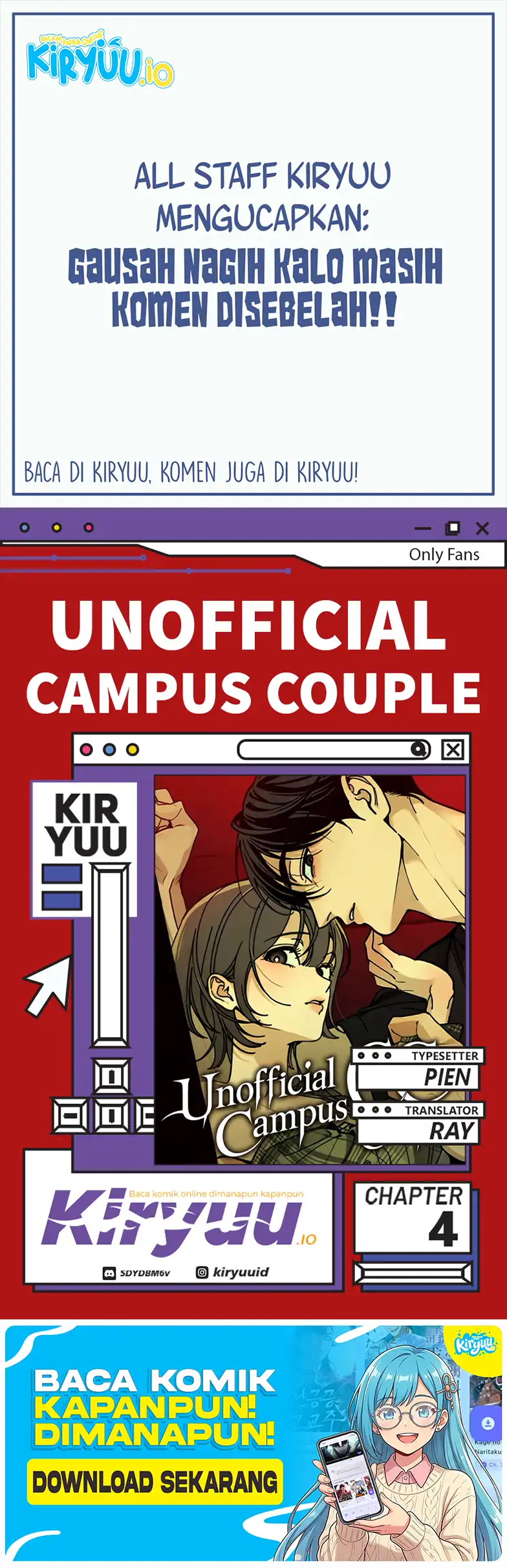 Komik Unofficial Campus Couple Chapter 4 gambar 1