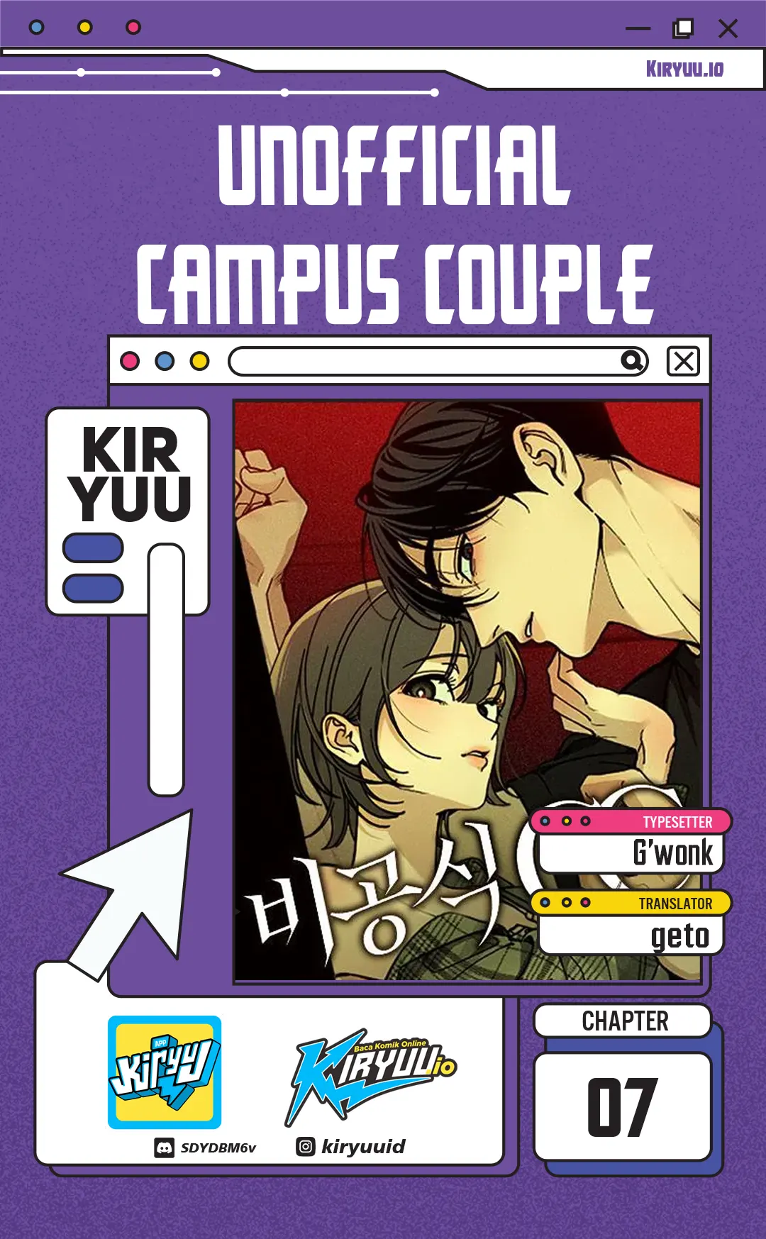 Komik Unofficial Campus Couple Chapter 7 gambar 1