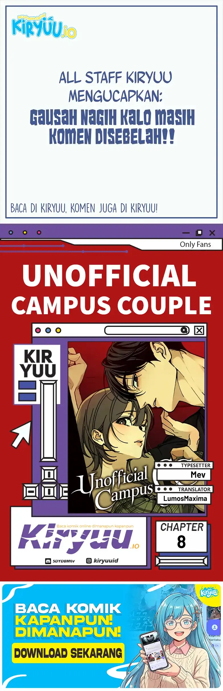 Komik Unofficial Campus Couple Chapter 8 gambar 1