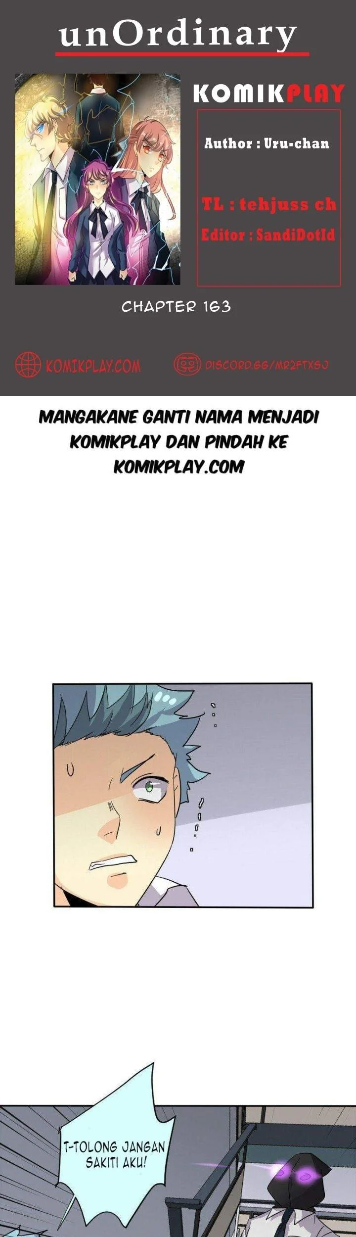 Komik unOrdinary Chapter 163 gambar 1