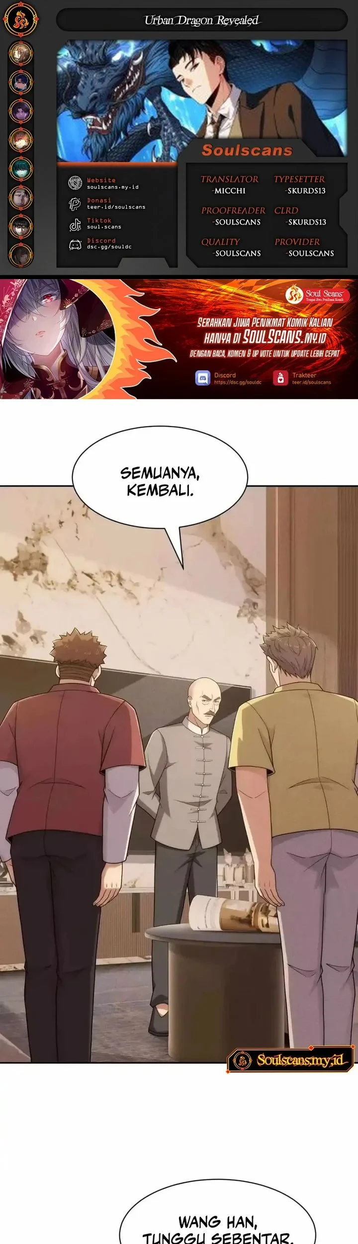 Komik Urban Dragon Revealed Chapter 71 gambar 1