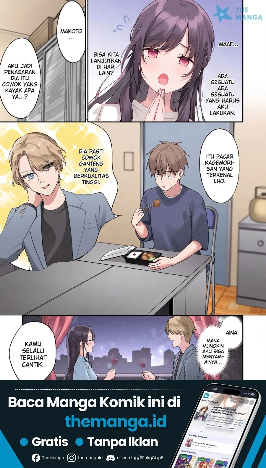 Manga Usotsuki Kanojo no Kagemori-san Chapter 6 gambar 2
