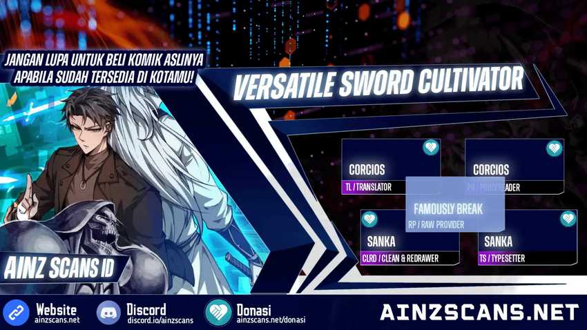 Komik Versatile Sword Cultivator Chapter 13 gambar 1