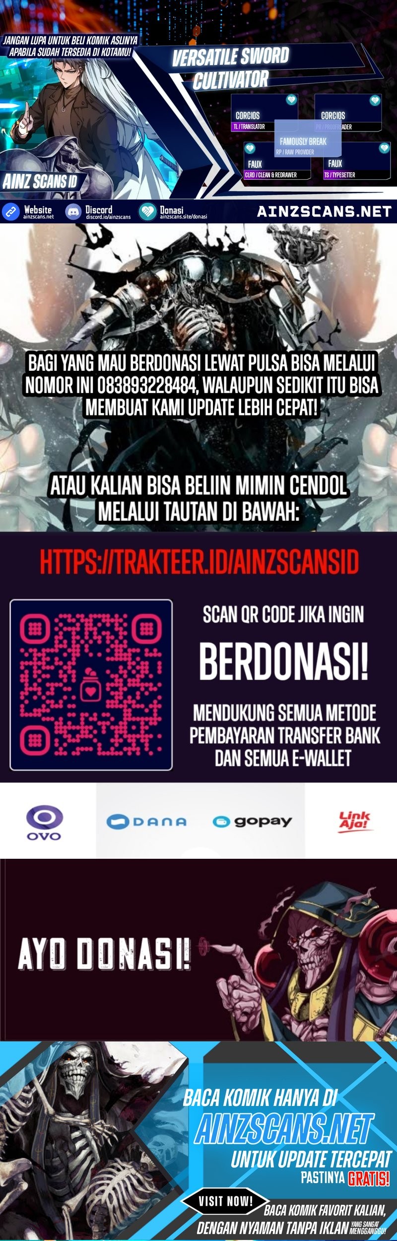 Komik Versatile Sword Cultivator Chapter 19 gambar 1