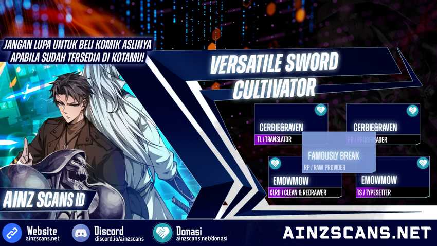 Komik Versatile Sword Cultivator Chapter 3 gambar 1