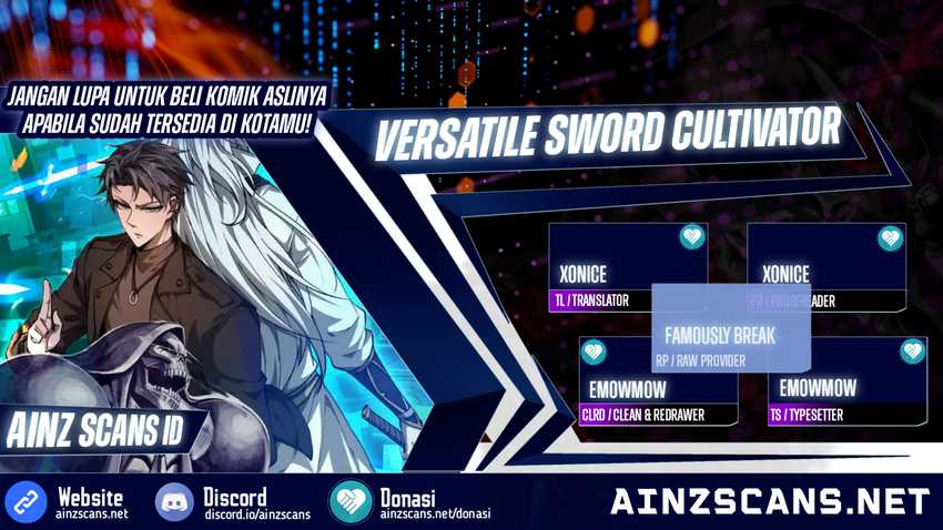 Komik Versatile Sword Cultivator Chapter 4 gambar 1