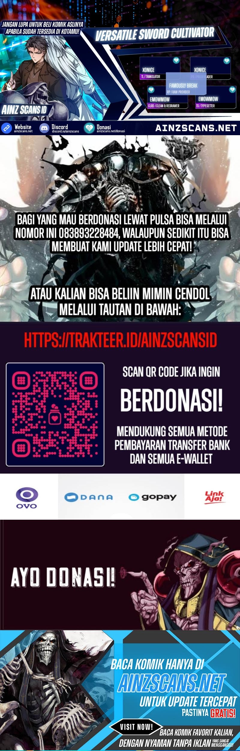 Komik Versatile Sword Cultivator Chapter 6 gambar 1