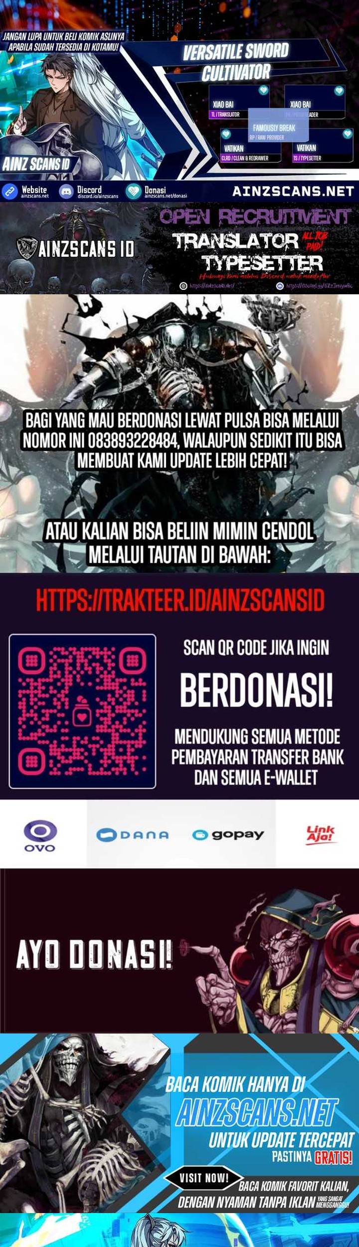 Komik Versatile Sword Cultivator Chapter 9 gambar 1