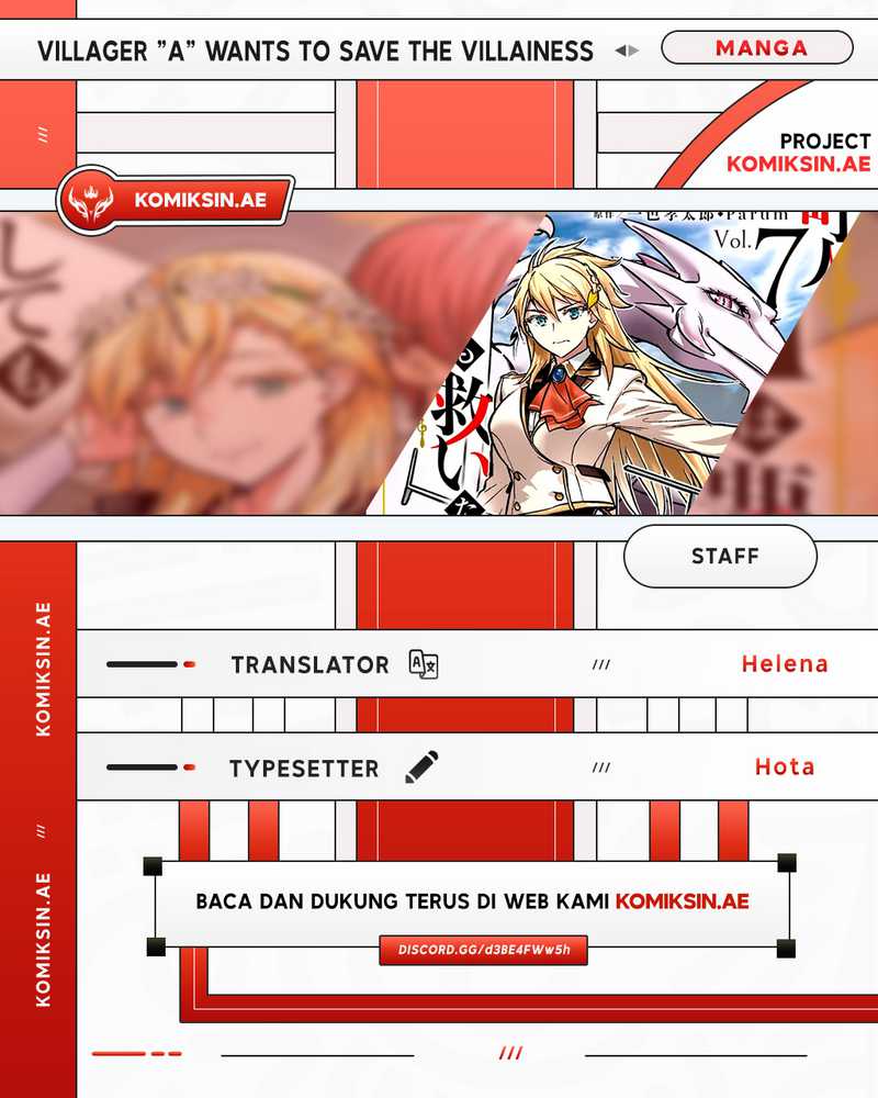 Komik Villager A Wants to Save the Villainess no Matter What! Chapter 38.1 gambar 1